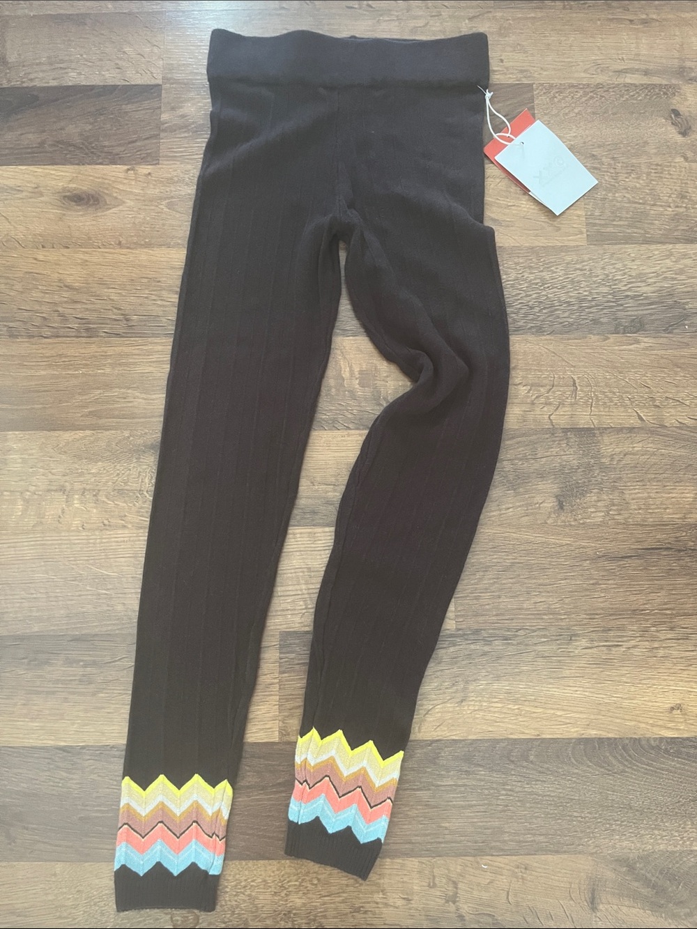 Anniversary Collection Missoni Target Chevron Leggings NWT Girls Size Large